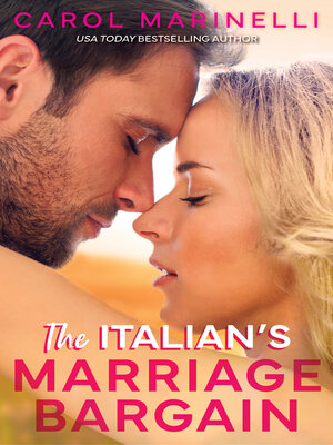 cover image of The Italian's Marriage Bargain